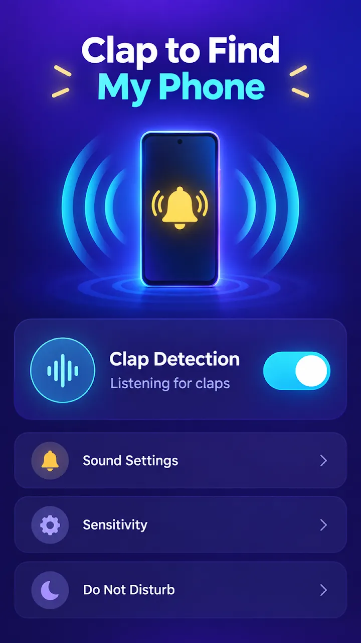 Clap to Find My Phone screenshot
