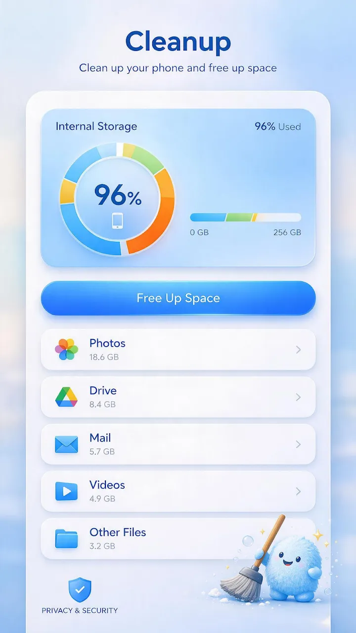 Phone Cleaner: Freeup Storage screenshot