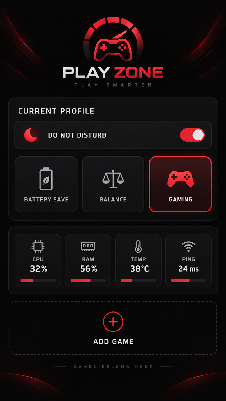PlayZone – Game Mode screenshot